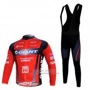 2011 Jersey Giant Long Sleeve Black And Red