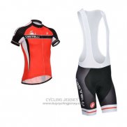 2014 Jersey Castelli Red And Black