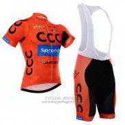 2015 Jersey CCC Black And Orange