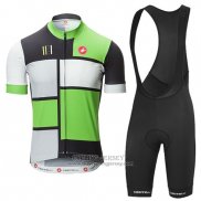 2016 Jersey Castelli Green And Black