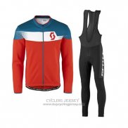 2017 Jersey Scott Long Sleeve Blue And Red