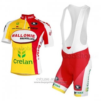 2013 Jersey Wallonie Bruxelles Yellow And Red