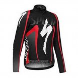 2016 Jersey Specialized ML Long Sleeve Black And Red2