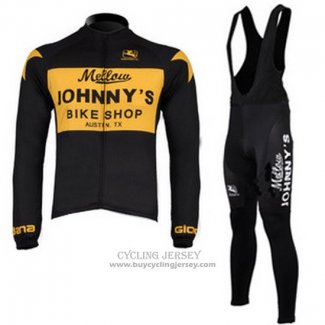 2010 Jersey Johnnys Long Sleeve Black And Yellow