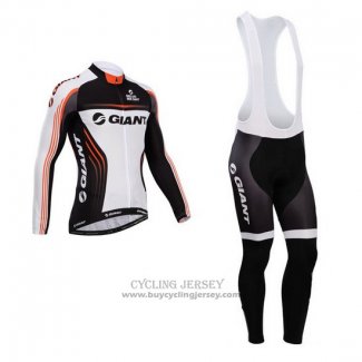 2014 Jersey Giant Long Sleeve White And Black