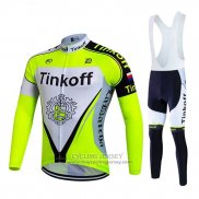 2017 Jersey Tinkoff Long Sleeve Bright Green