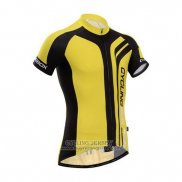 2014 Jersey Fox CyclingBox Black And Yellow