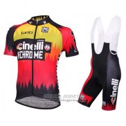 2016 Jersey Cinelli Chrome Red And Black