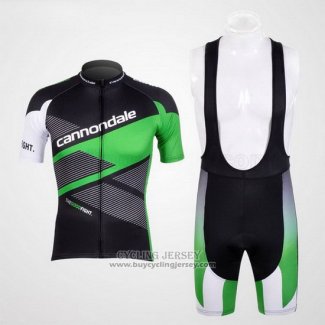 2012 Jersey Cannondale Black And Green