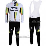2011 Jersey HTC Highroad Long Sleeve White