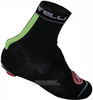 2014 Castelli Shoes Cover Black And Green