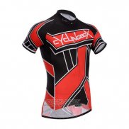 2014 Jersey Fox CyclingBox Red And Black