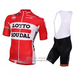 2016 Jersey Lotto Soudal White And Red