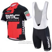 2017 Jersey BMC Red And Black
