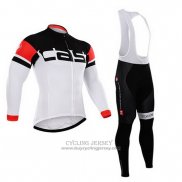 2015 Jersey Castelli Long Sleeve Black And White