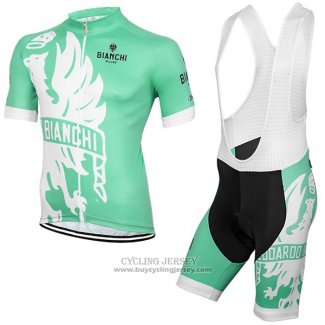 2016 Jersey Bianchi Green And White