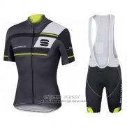 2016 Jersey Sportful Black And Green