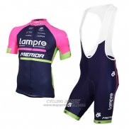 2016 Jersey Lampre Blue And Pink