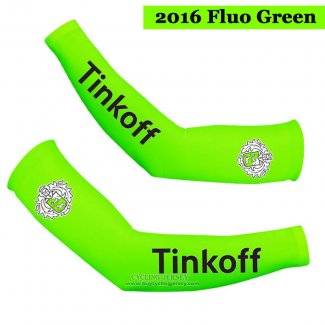 2016 Saxo Bank Tinkoff Arm Warmer Green