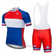 2018 Jersey FDJ Blue White Red