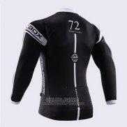 2014 Jersey Fox CyclingBox Long Sleeve Black And White