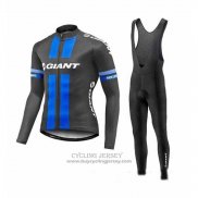 2017 Jersey Giant Long Sleeve Blue And Gray