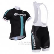 2014 Jersey Bianchi Black And Green