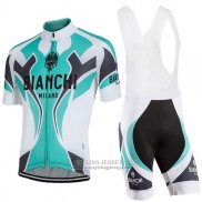 2016 Jersey Bianchi Sky Blue And White