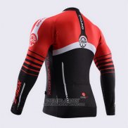 2015 Jersey Fox CyclingBox Long Sleeve Black And Red