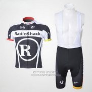 2011 Jersey Radioshack Black And White