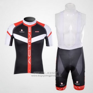 2012 Jersey Nalini Black And Red