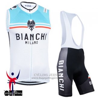 2015 Wind Vest Bianchi White And Blue