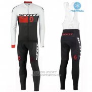 2016 Jersey Scott Long Sleeve White And Red