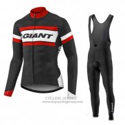 2017 Jersey Giant Long Sleeve Red And Black