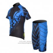 2014 Jersey Fox CyclingBox Black And Blue