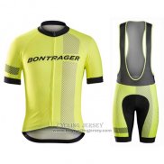 2016 Jersey Bontrager Black And Yellow