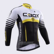 2015 Jersey Fox CyclingBox Long Sleeve Black And White