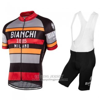 2016 Jersey Bianchi Red And Orange