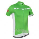 2016 Jersey Castelli Green And White