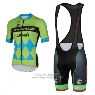 2017 Jersey Cannondale Green And Blue