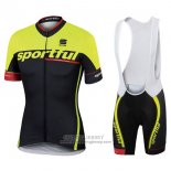 2017 Jersey Sportful SC Black And Green