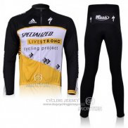 ML 2011 Jersey Specialized Long Sleeve Yellow And Black