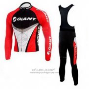 2010 Jersey Giant Long Sleeve Black And Red