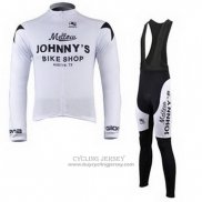 2010 Jersey Johnnys Long Sleeve Black And White
