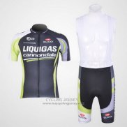 2011 Jersey Liquigas Cannondale Black And Green