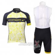 2012 Jersey Livestrong Black And Yellow
