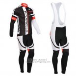 2013 Jersey Pinarello Long Sleeve Black And Red