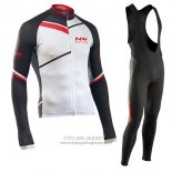 2017 Jersey Northwave ML Long Sleeve Black And White