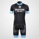 2012 Jersey Bianchi Black And Light Blue