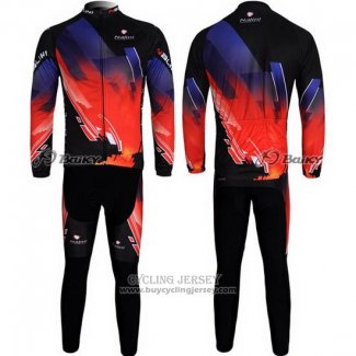 2012 Jersey Nalini Long Sleeve Red And Black